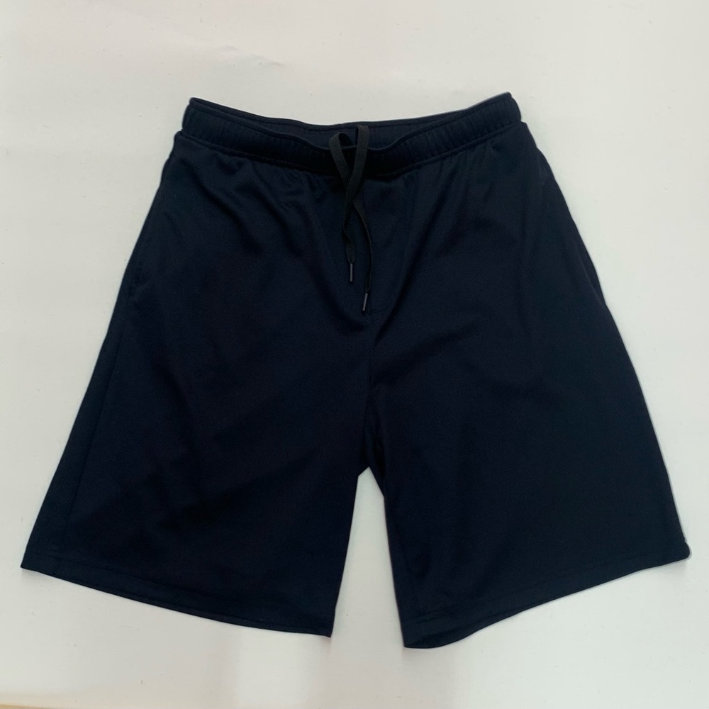 Ideology ID Black 9" Shorts RapiDry Size M Drawstring with Elastic Waistband